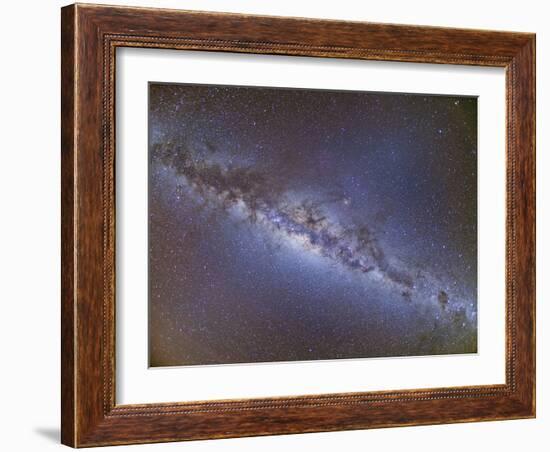 Full Frame View of the Milky Way from Horizon to Horizon-null-Framed Photographic Print