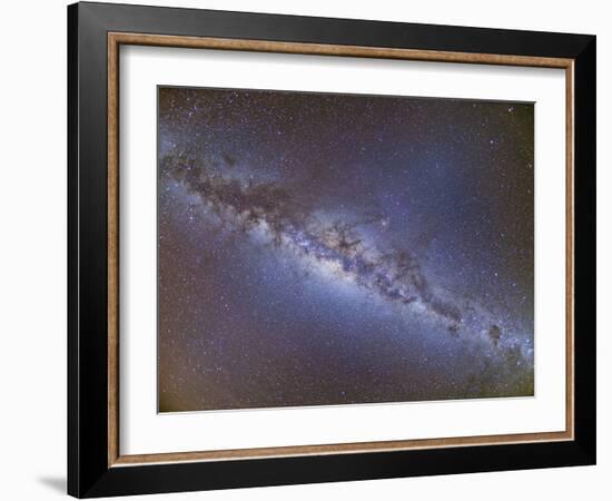 Full Frame View of the Milky Way from Horizon to Horizon-null-Framed Photographic Print