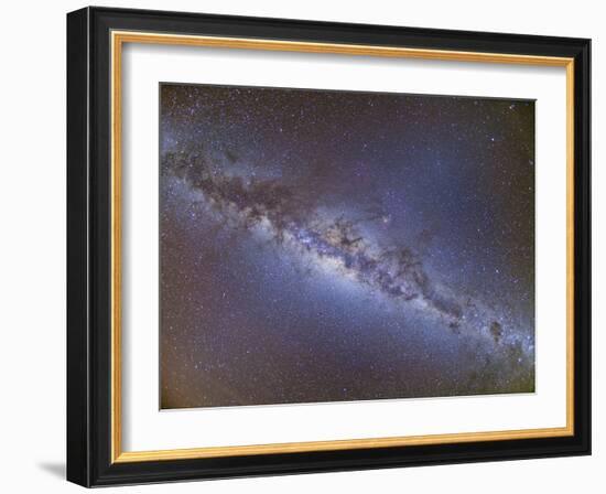 Full Frame View of the Milky Way from Horizon to Horizon-null-Framed Photographic Print