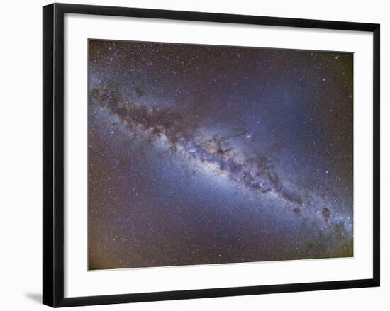 Full Frame View of the Milky Way from Horizon to Horizon-null-Framed Photographic Print