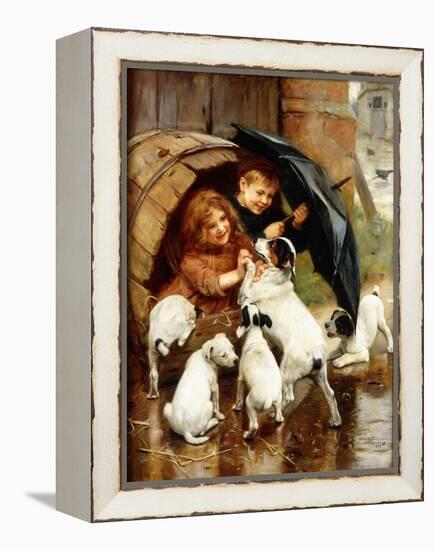 Full Inside, 1899 (Oil on Canvas)-Arthur John Elsley-Framed Premier Image Canvas