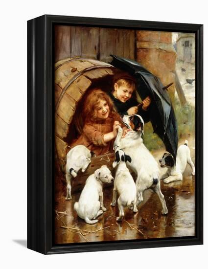 Full Inside, 1899 (Oil on Canvas)-Arthur John Elsley-Framed Premier Image Canvas