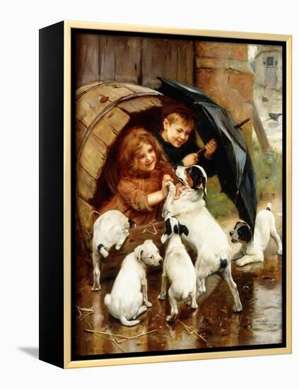 Full Inside, 1899 (Oil on Canvas)-Arthur John Elsley-Framed Premier Image Canvas