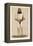 Full Length Illustration of W G Grace-Spy (Leslie M. Ward)-Framed Premier Image Canvas