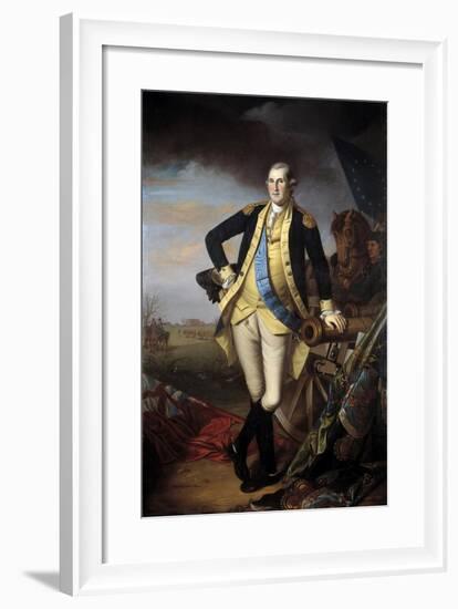 Full-Length Portrait of George Washington-null-Framed Giclee Print