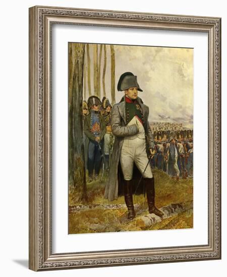 Full Length Portrait of Napoleon I-Edouard Detaille-Framed Art Print