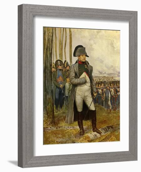 Full Length Portrait of Napoleon I-Edouard Detaille-Framed Art Print