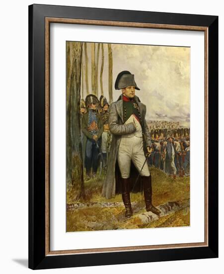 Full Length Portrait of Napoleon I-Edouard Detaille-Framed Art Print