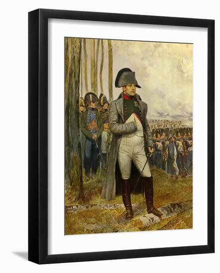 Full Length Portrait of Napoleon I-Edouard Detaille-Framed Art Print