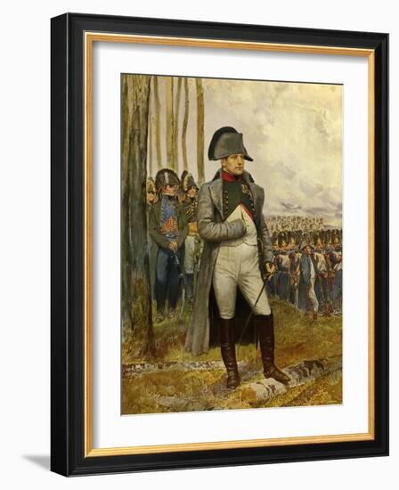 Full Length Portrait of Napoleon I-Edouard Detaille-Framed Art Print