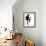 Full Length Silhouette Of A Young Man Dancer Dancing Funky Hip Hop R And B-OSTILL-Framed Art Print displayed on a wall