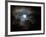 Full Moon and Passing Clouds at Night-Adam Jones-Framed Photographic Print