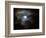 Full Moon and Passing Clouds at Night-Adam Jones-Framed Photographic Print