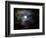 Full Moon and Passing Clouds at Night-Adam Jones-Framed Photographic Print