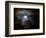 Full Moon and Passing Clouds at Night-Adam Jones-Framed Photographic Print