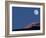 Full Moon at Alpenglow-Stocktrek Images-Framed Photographic Print