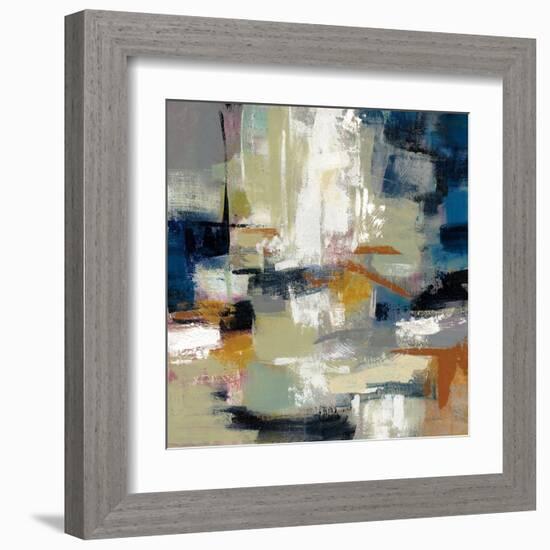 Full Moon II with White-Silvia Vassileva-Framed Art Print