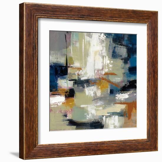 Full Moon II with White-Silvia Vassileva-Framed Art Print