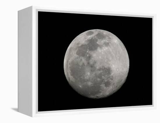 Full Moon in Black and White-Arthur Morris-Framed Premier Image Canvas