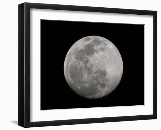 Full Moon in Black and White-Arthur Morris-Framed Photographic Print