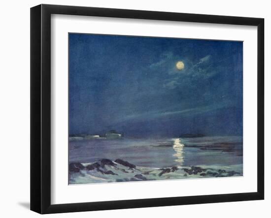 'Full Moon in the Winter', c1908, (1909)-George Marston-Framed Giclee Print