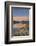 Full moon, orange clouds at Oxbow Bend at sunrise, Grand Teton National Park, Wyoming.-Alan Majchrowicz-Framed Photographic Print