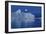 Full Moon over an Iceberg at Dusk, Saqqaq, Disko Bay, Greenland, September 2009-Jensen-Framed Photographic Print