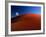 Full Moon over Red Dunes-Charles O'Rear-Framed Photographic Print