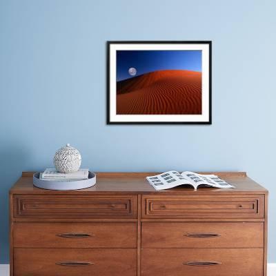 Full over Red Dunes' Photographic Print - Charles | Art.com