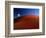 Full Moon over Red Dunes-Charles O'Rear-Framed Photographic Print