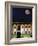 Full Moon over Royal Palace, Slotts Parken, Oslo, Norway-Russell Young-Framed Photographic Print