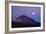 Full Moon over Teide Volcano at Sunrise, Teide Np, Tenerife, Canary Islands, Spain, December 2008-Relanzón-Framed Photographic Print