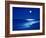 Full Moon Over the Sea-null-Framed Photographic Print