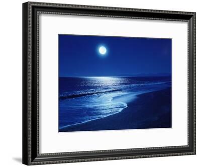 Full Moon Over The Sea Photographic Print Art Com