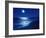 Full Moon Over the Sea-null-Framed Photographic Print