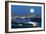 Full Moon Over Vancouver-David Nunuk-Framed Photographic Print