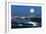 Full Moon Over Vancouver-David Nunuk-Framed Photographic Print