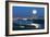 Full Moon Over Vancouver-David Nunuk-Framed Photographic Print