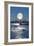 Full Moon Over Vancouver-David Nunuk-Framed Photographic Print