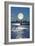 Full Moon Over Vancouver-David Nunuk-Framed Photographic Print