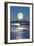 Full Moon Over Vancouver-David Nunuk-Framed Photographic Print