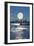 Full Moon Over Vancouver-David Nunuk-Framed Photographic Print