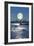 Full Moon Over Vancouver-David Nunuk-Framed Photographic Print