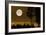 Full Moon Over Vancouver-David Nunuk-Framed Photographic Print