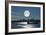 Full Moon Over Vancouver-David Nunuk-Framed Photographic Print