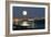 Full Moon Over Vancouver-David Nunuk-Framed Photographic Print