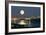 Full Moon Over Vancouver-David Nunuk-Framed Photographic Print