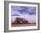 Full Moon Rises over Spectacular Grove of Ancient Baobab Trees, Nxai Pan National Park, Botswana-Nigel Pavitt-Framed Photographic Print