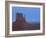 Full Moon Rising Behind Sandstone Bluffs, Arizona/Utah Border, Monument Valley Tribal Park, Navajo-Scott T. Smith-Framed Photographic Print