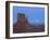 Full Moon Rising Behind Sandstone Bluffs, Arizona/Utah Border, Monument Valley Tribal Park, Navajo-Scott T. Smith-Framed Photographic Print